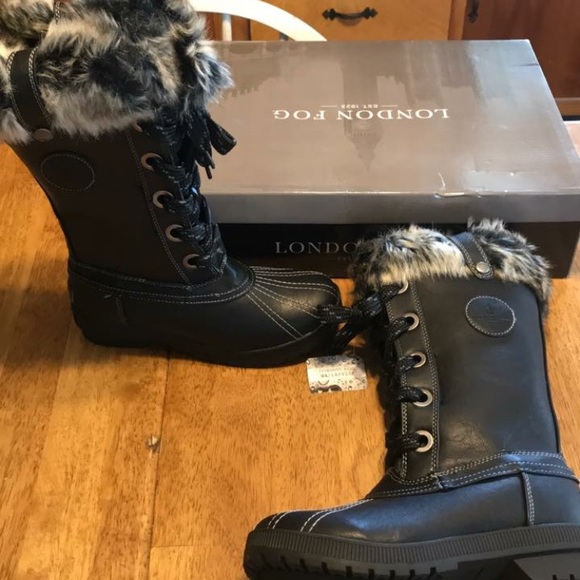 london fog melton 2 women's winter duck boots